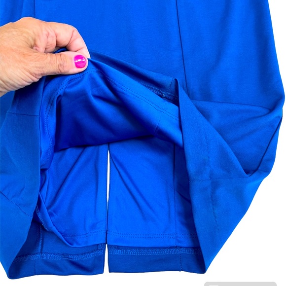 Alexia Admor Cobalt Short Sleeve Katrina Military Sheath Midi Dress L NWT - Picture 6 of 12